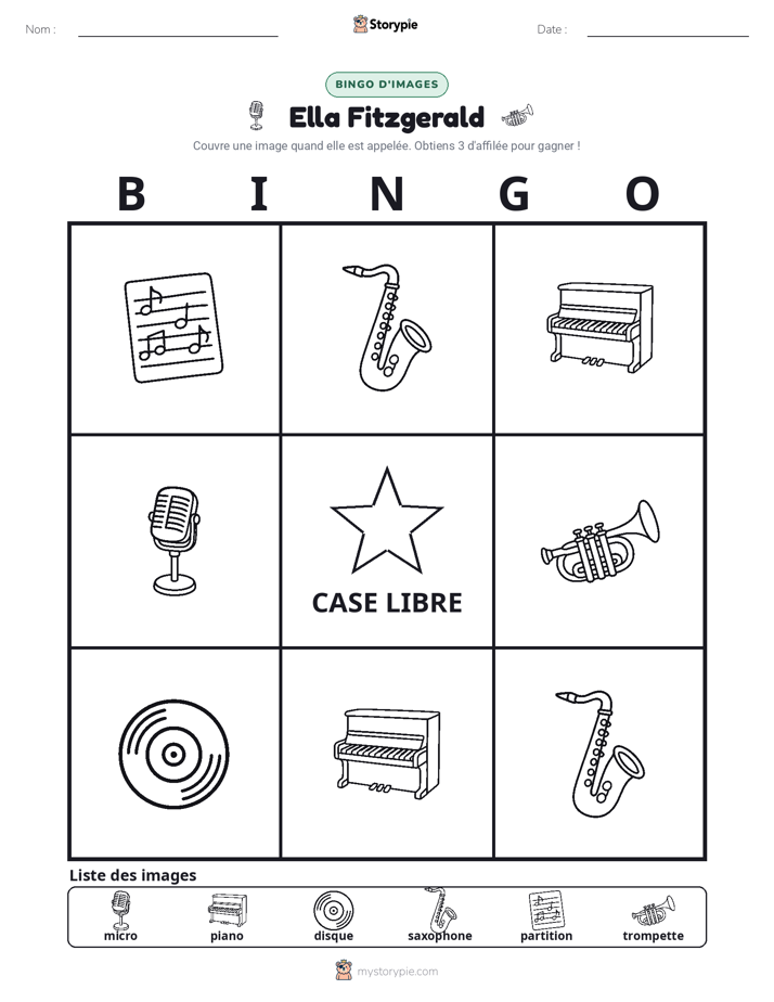 Bingo d'Images