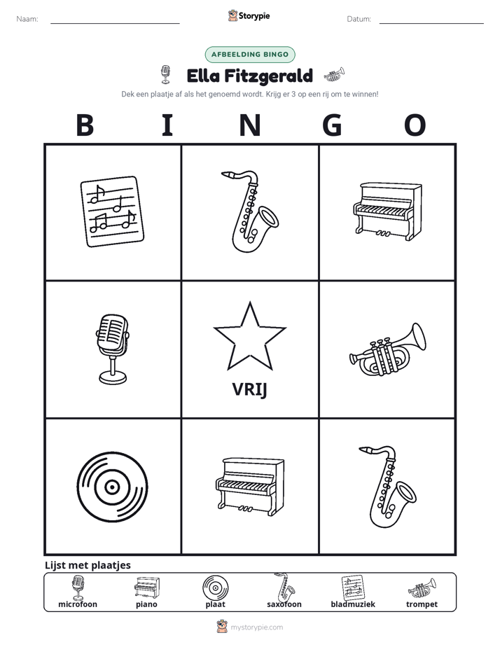 Afbeelding Bingo