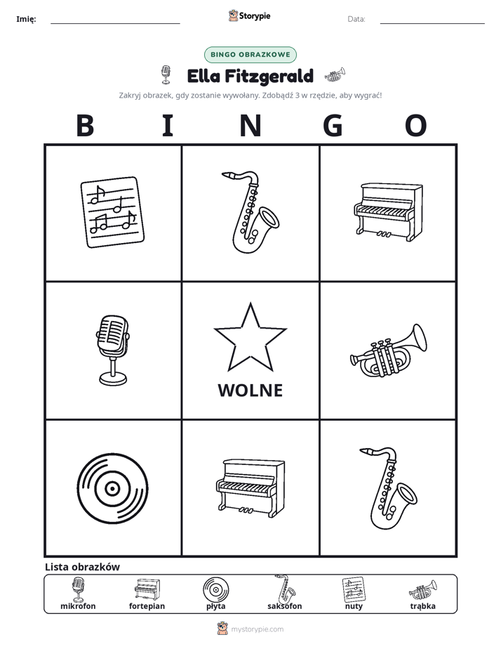 Bingo obrazkowe