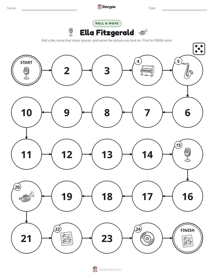 Roll & Move Game