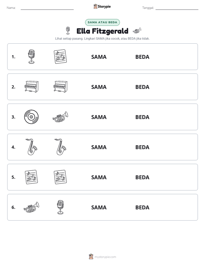 Sama atau Berbeda
