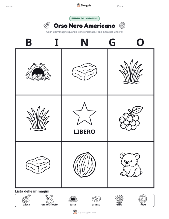 Bingo delle Immagini