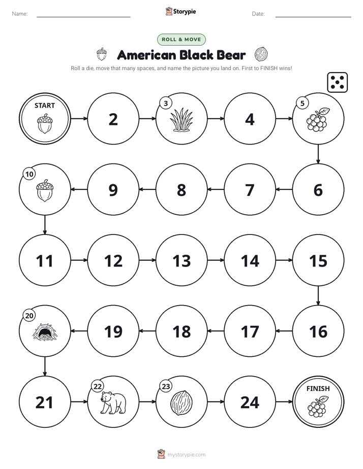 Roll & Move Game