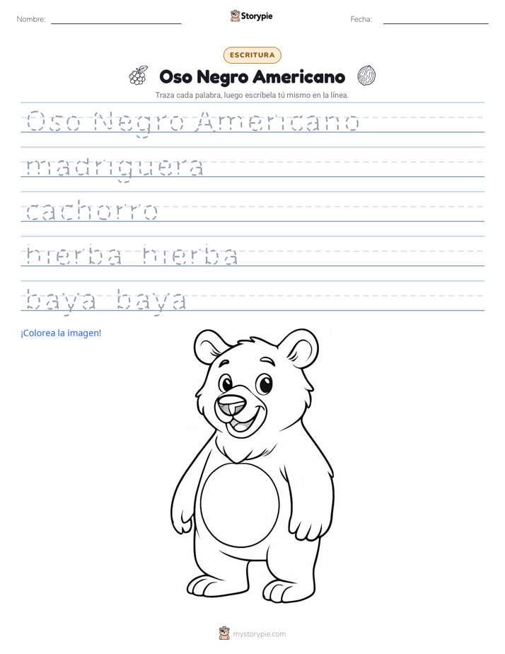Práctica de Escritura