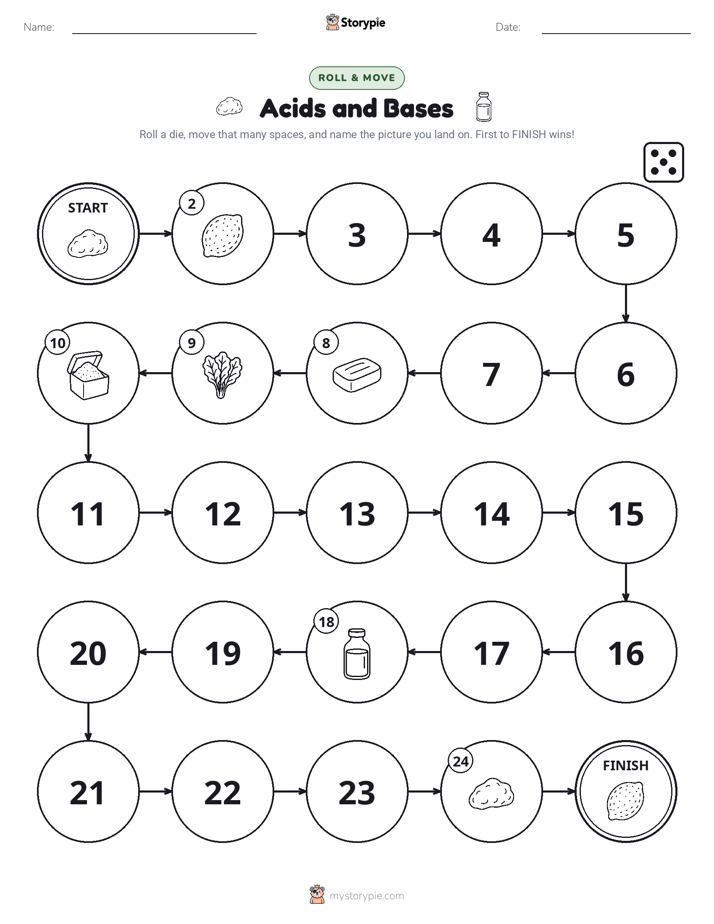 Roll & Move Game