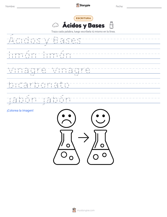 Práctica de Escritura