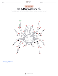 A Story, A Story druckbare Arbeitsblatt Vorschau