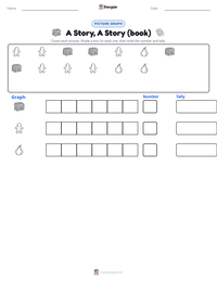 A Story, A Story (book) printable worksheet preview