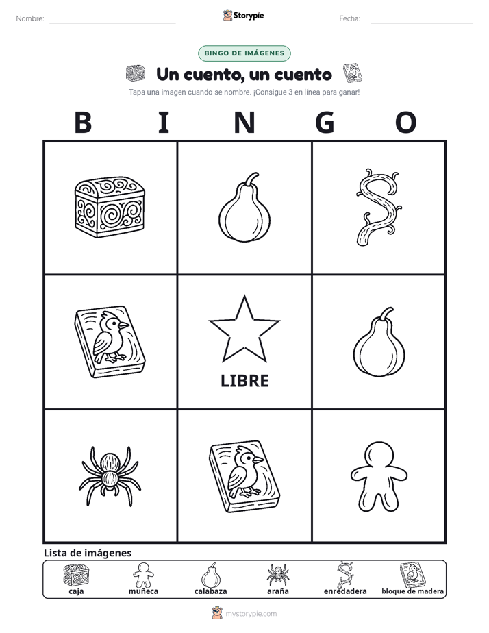 Bingo de Imágenes