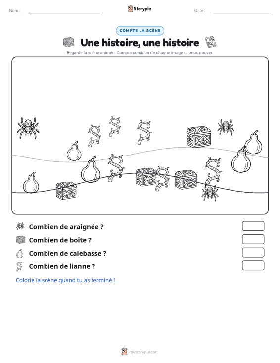 Scène de Comptage