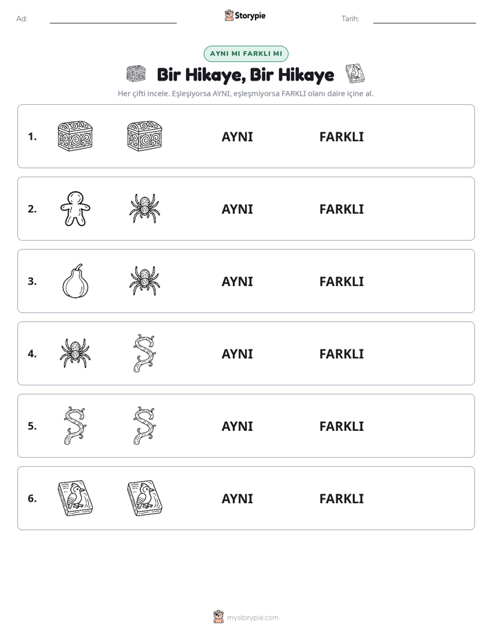 Aynı mı Farklı mı