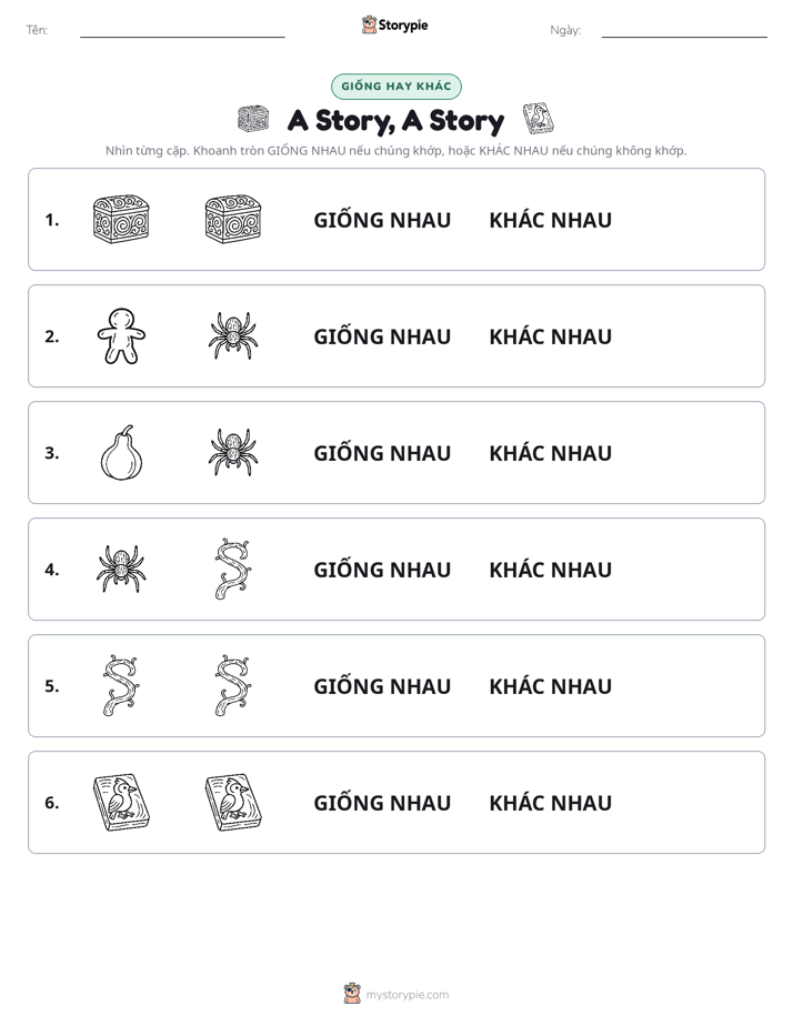 Giống Hay Khác