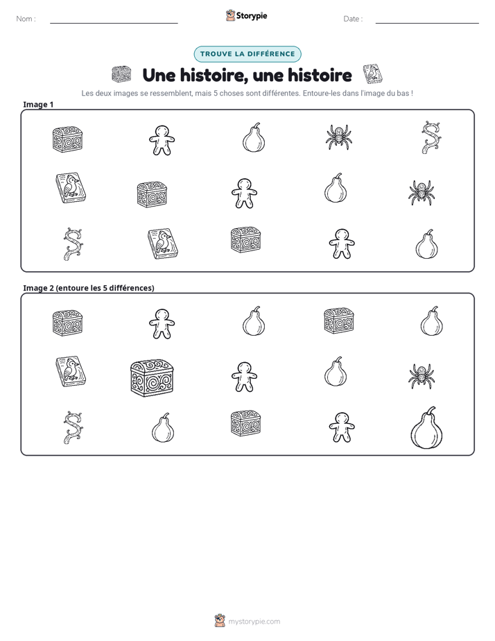 Trouvez les Différences
