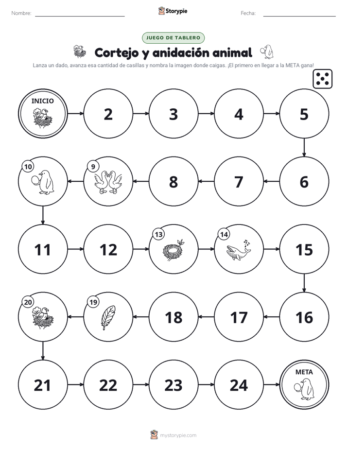 Juego de Rueda y Avanza