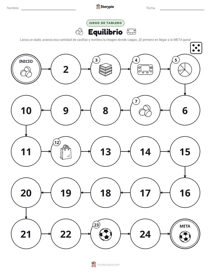 Juego de Rueda y Avanza