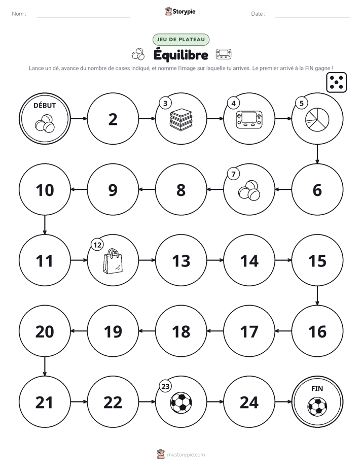 Jeu de Rouler & Avancer