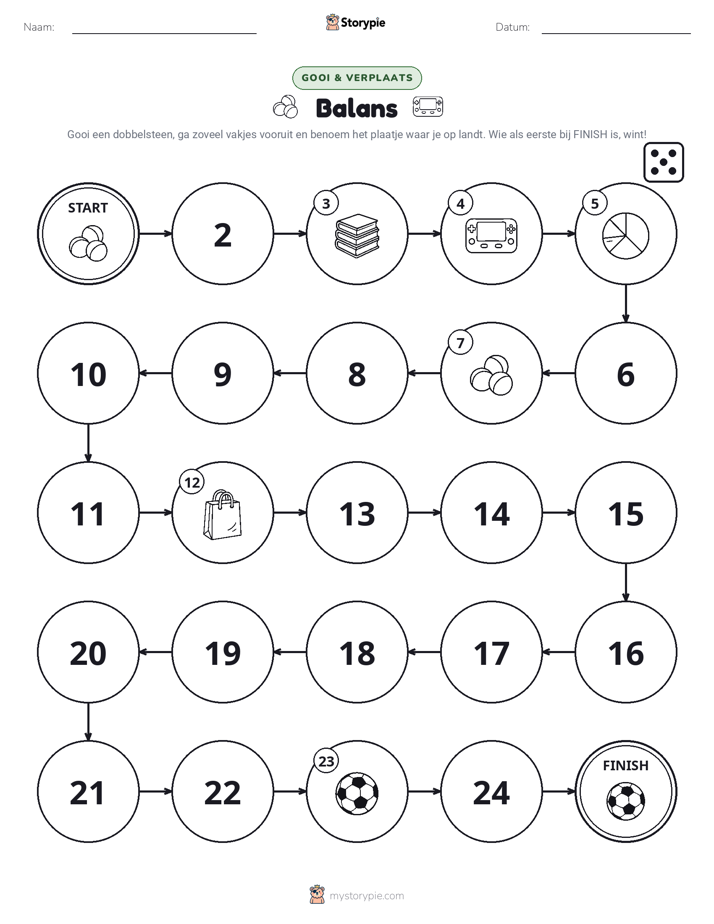 Rol & Beweeg Spel