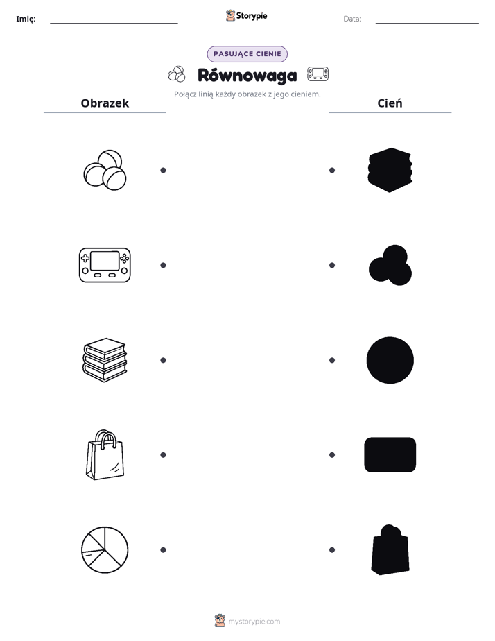 Dopasowanie cieni