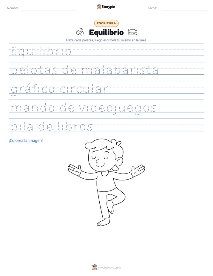 Práctica de Escritura
