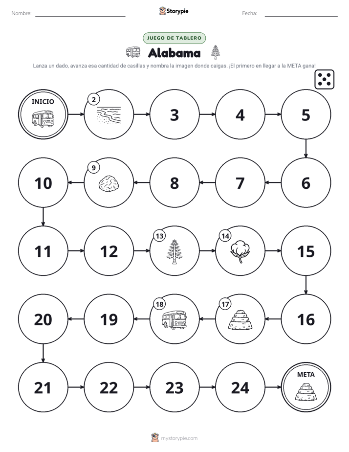Juego de Rueda y Avanza