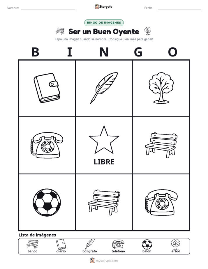 Bingo de Imágenes