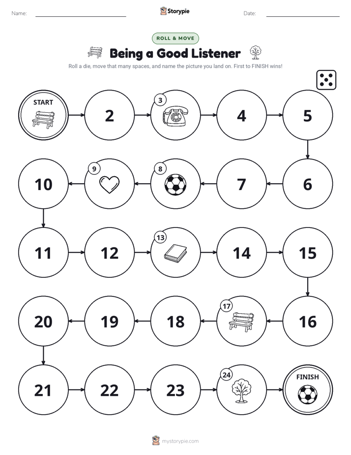 Roll & Move Game