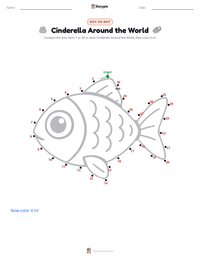 Cinderella Around the World printable worksheet preview