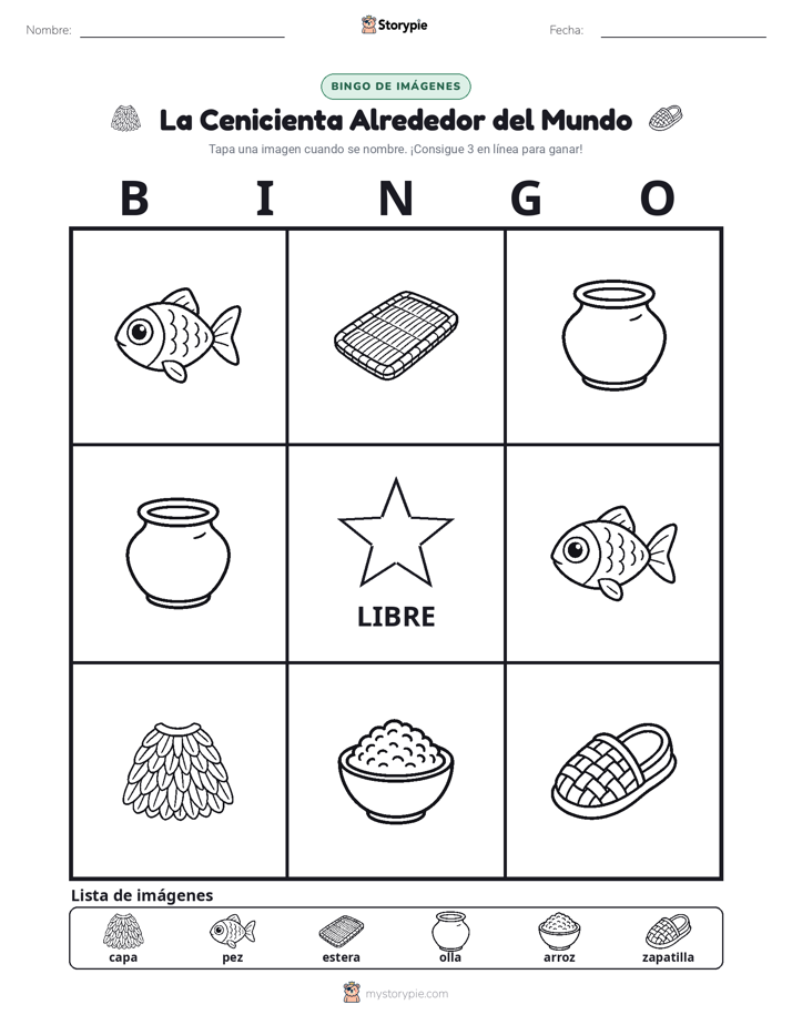 Bingo de Imágenes