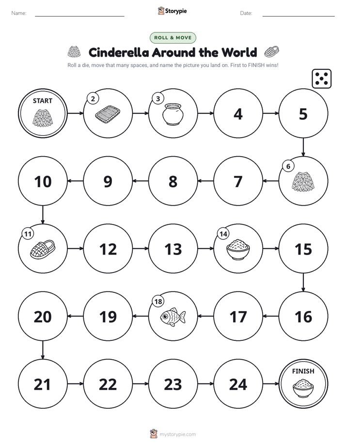 Roll & Move Game