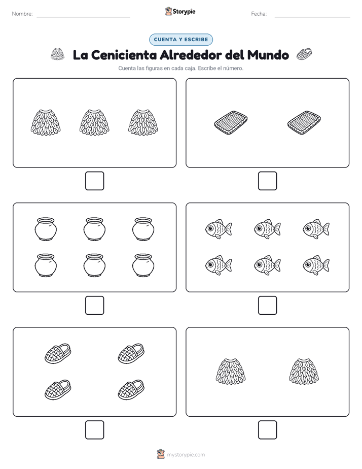 Cuenta y Escribe