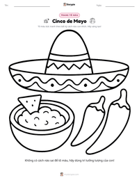 Xem trước tài liệu in sẵn Cinco de Mayo