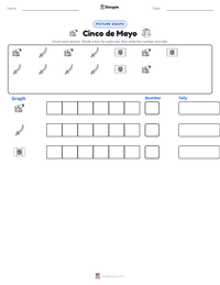 Cinco de Mayo printable worksheet preview