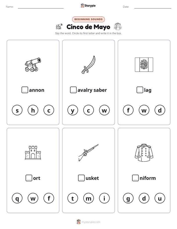 Beginning Sounds