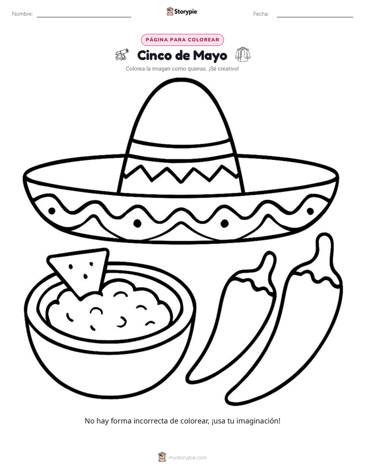 Página para Colorear