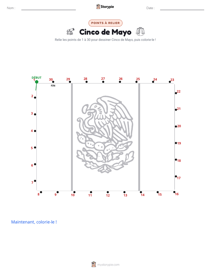 Relie les points