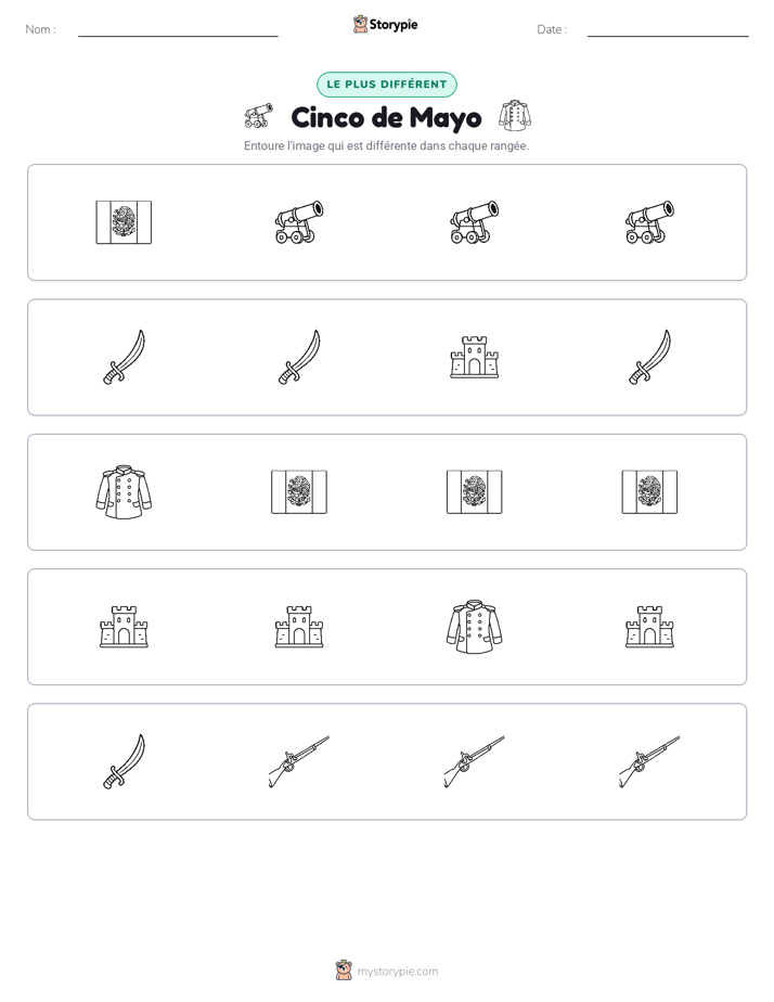 Celui qui ne correspond pas