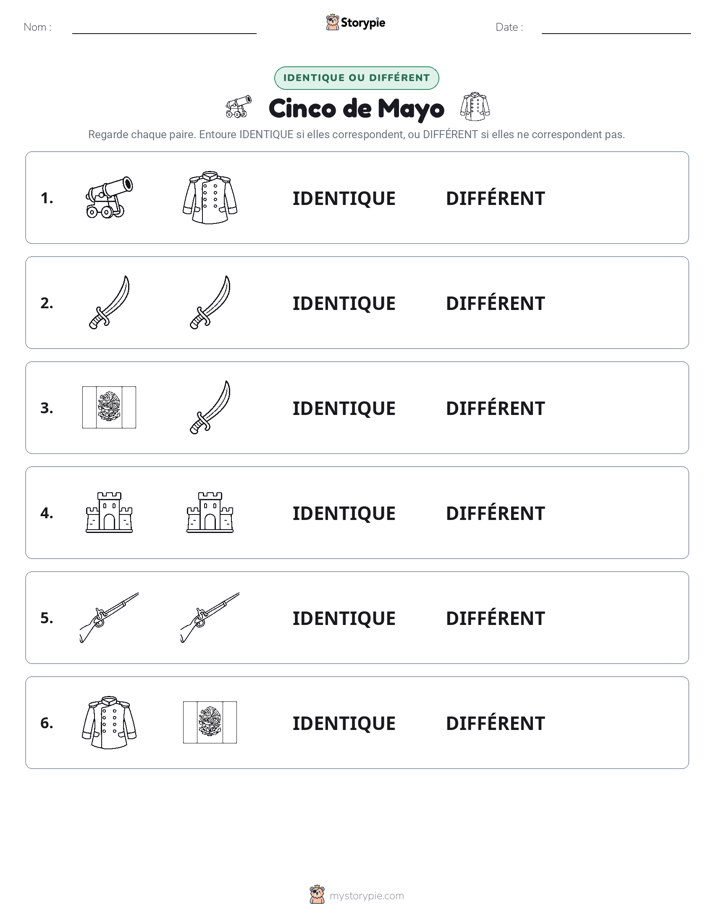 Identique ou Différent