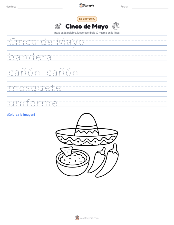Práctica de Escritura