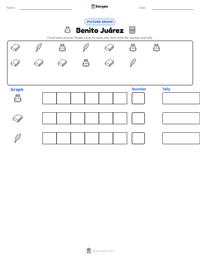 Benito Juárez printable worksheet preview