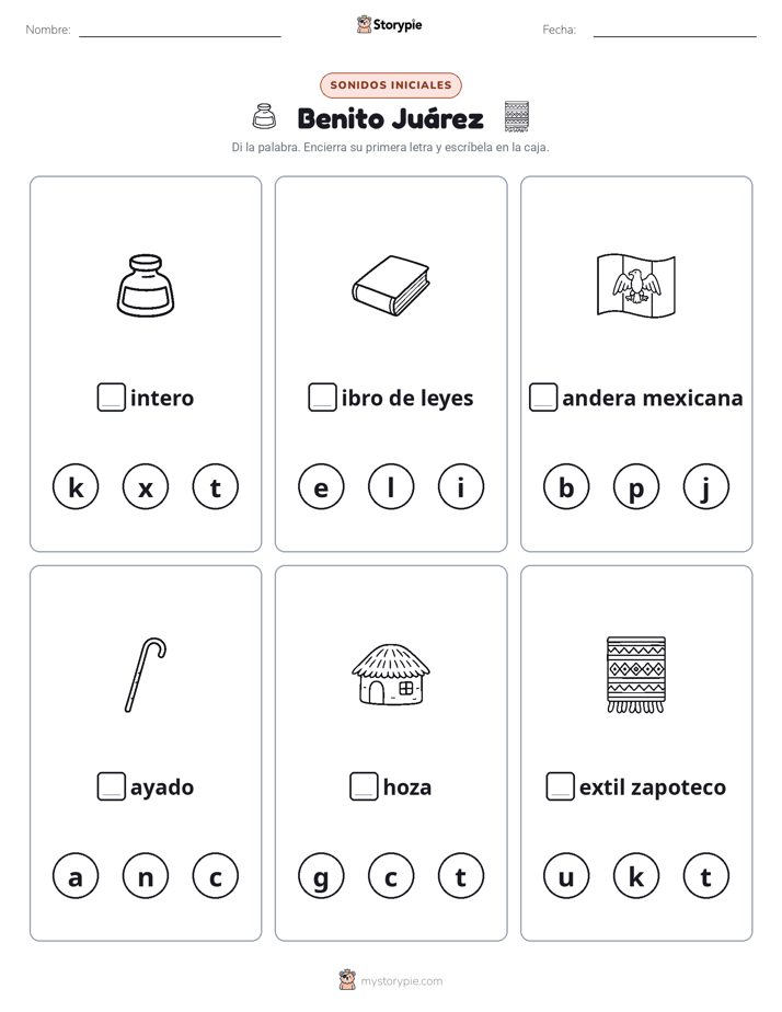 Sonidos Iniciales