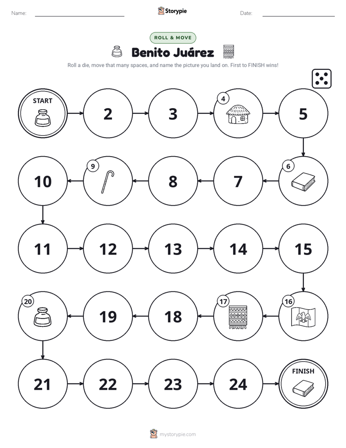 Roll & Move Game