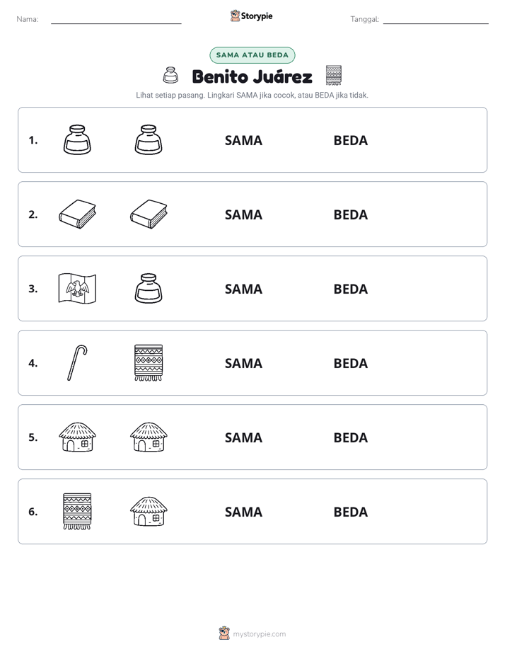 Sama atau Berbeda