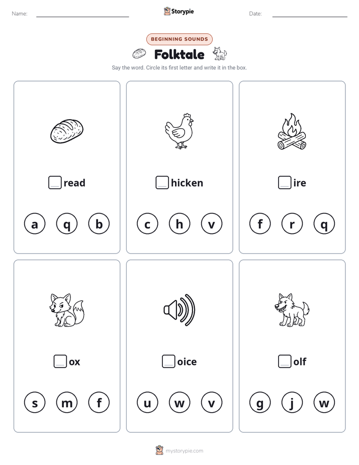 Beginning Sounds