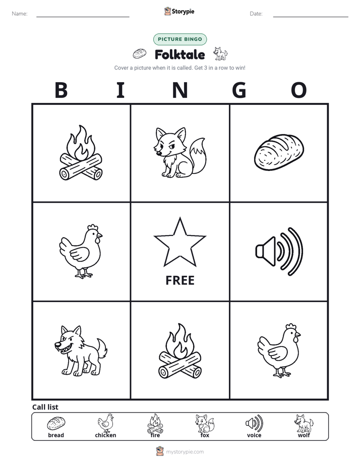 Picture Bingo