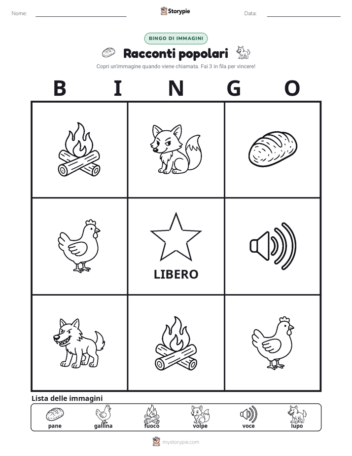 Bingo delle Immagini