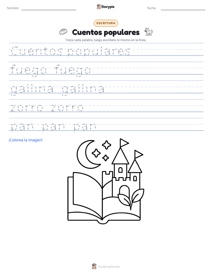 Práctica de Escritura