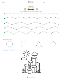 Basalt printable worksheet preview