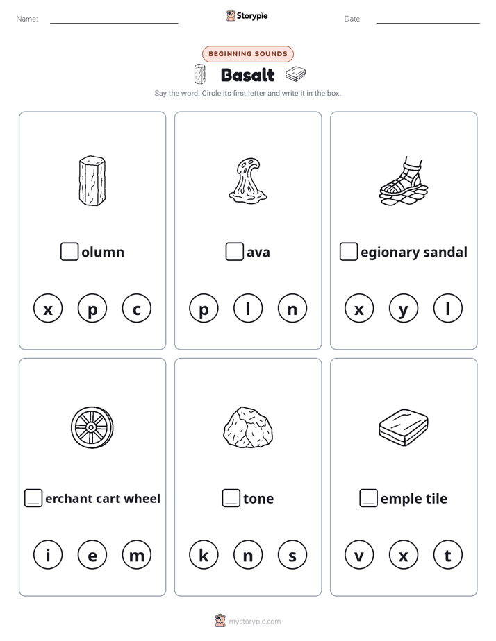 Beginning Sounds