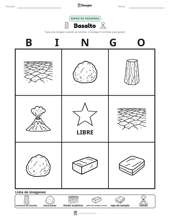 Bingo de Imágenes