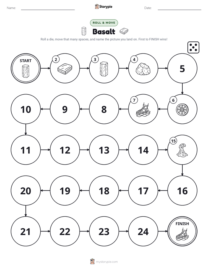 Roll & Move Game